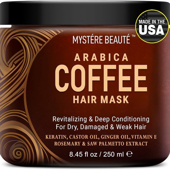 Mystere Beauté Other - Mystere Beauté Arabica Coffee Hair Mask (8.45 fl oz.) NWT